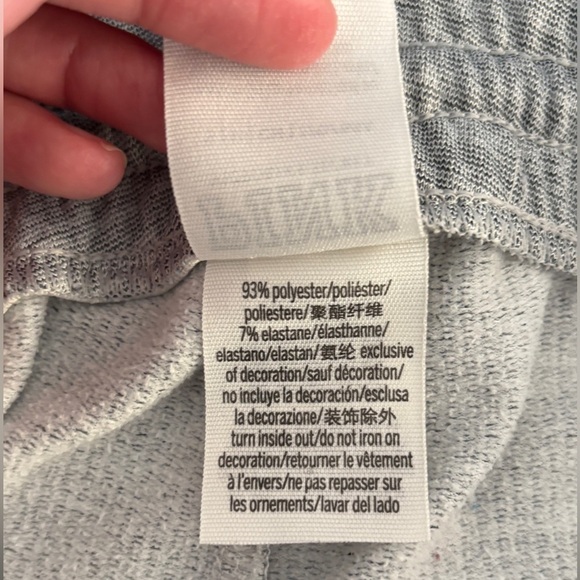 Victoria's Secret PINK Women's Small Jogger Track Pants Skinny Zip Ankle Gray - Picture 9 of 10